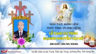 Giáo Xứ Lộc Trung | Nghi Thức Khâm Liệm Và Phát Tang  Cụ Trùm Đaminh Nguyễn Văn Kế | Tại Gia Đình