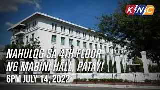 Nahulog sa 4th Floor ng Mabini Hall, Patay! | Kidlat News Update (July 14, 2022 6PM)