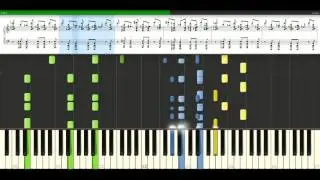 Rasmus - No fear [Piano Tutorial] Synthesia