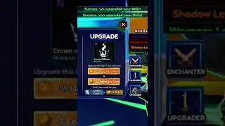 finally get boss rush nightmare mode relic in arise crossover #roblox #arisecrossover #sololeveling