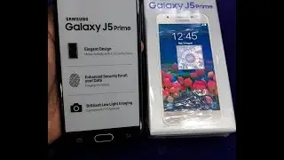 unboxing samsung J5 Prime 2016