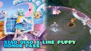 HONOR OF KINGS X LINE PUPPY | XIAO QIAO HONOR PASS SKIN | EPIC TIER
