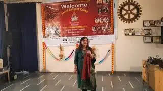 aadha hai chandrma  live in a musical event
