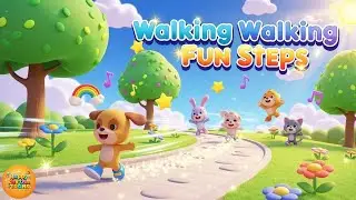 Walking Walking Fun Steps HappyRhythmToons