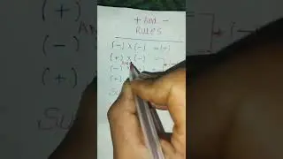 #Minus And #Plus Rules.