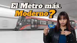 🚈El Metro de Santiago SORPRENDE al mundo🤯¿es realmente el más moderno del continente ? 🚇✨