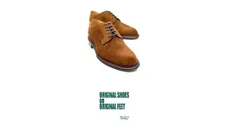 [CUSTOM MADE]PLAIN DERBY USING BROWN SUPER BUCK/I APPRECIATE FOR MS. T'S ORDER!!! #shoes #革靴