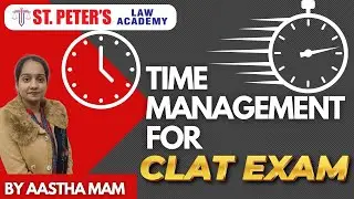Time Management for CLAT Exam | CLAT 2026 | Tips & tricks for clat #lawentrance #clat