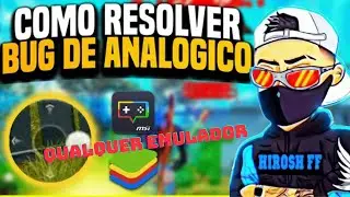 BUG DO ANALOGICO MSI E BLUESTACKS RESOLVIDO! FREE FIRE 2025 EMULADOR