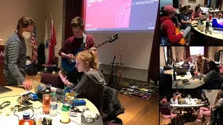 FX Hackathon [Excerpts] || the Electric Guitar Innovation Lab (EGIL) 04-02-2022
