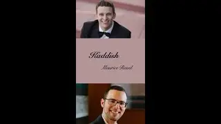 Kaddish by Maurice Ravel - Aryeh Nussbaum Cohen, countertenor and Ronny Greenberg, pianist