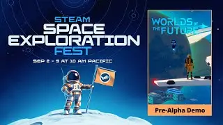 Worlds Of The Future | Demo Teaser Trailer (Steam Space Exploration Fest)