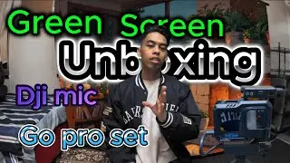 UNBOXING ALAT KONTEN! Green Screen, Case GoPro & DJI Mic &mdash; Langsung Tes, Kaget Hasilnya 😱