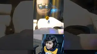 5 year old kid playing like a pro 😉 #gamer #ps5