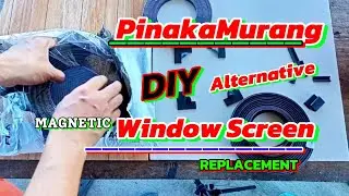 Magnetic Sliding Window Screen Replacement pang susyalan at pang heavy duty