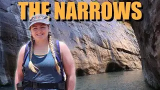 THE NARROWS IN UTAH | Zion National Park | Hiking with kids in the narrows!!
