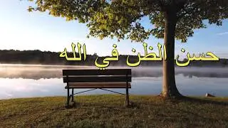 //حسن الظن في الله//   الشيخ محمد الشنقيطي.