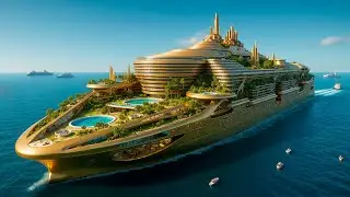 Das NEUE GRÖSSTE 20-Milliarden-Dollar-Schiff der Welt hat alle Rekorde gebrochen!
