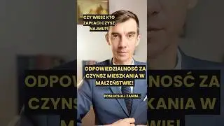 ‼️Dług z najmu w małżeństwie? #czynsz #mieszkanie #małżeństwo #prawnik #rozw&oacute;d #najem #najemca