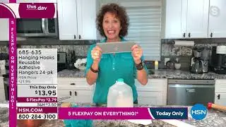 Hanging Hooks Reusable Adhesive Hangers 24pack