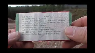 Selte Pyrocracker Rarit&auml;t || Jeco || graue Lunte