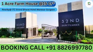 For sale The Sanctuary by 32nd Manesar premium farmhouse plots call 8826997781