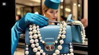 Beautiful ladies bags in azure blue shade part 1 