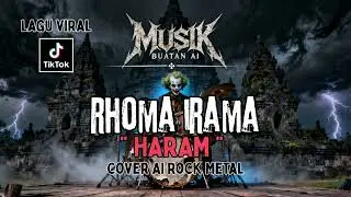 RHOMA IRAMA - HARAM (COVER AI ROCK METAL) #suno #aimusic #cover
