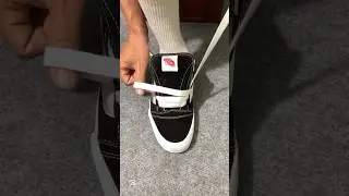 Vans knu&rsquo;s lace style tutorial (Best Way) #lace #tutorial