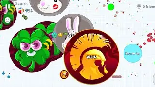 Fast Solo Takeover ☄️ - AGARIO MOBILE)