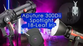 Обзор Aputure 300D mark II + Spotlight mount + 18-Leaf Iris