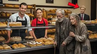 „Hättest Du Einen Abgelaufenen Kuchen Für Meine Frau-“ Fragte Der Obdachlose… Millionär Sah Alles…