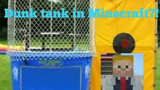 How to make a working Dunk tank in minecraft