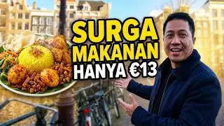BELANDA VLOG - Kulineran di  Warung Makan Iboenda Amsterdam, Makanan-nya Enak Uda Gitu Murah