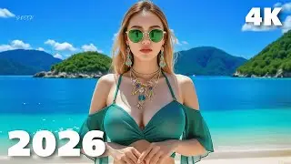 Chill Tropical Deep House 2026 🌴 Summer Relaxing Music Mix | 4K UHD