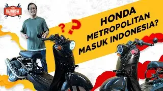 CUSTOM MOTOR RUCKUS DARI HONDA METROPOLIS⁉️