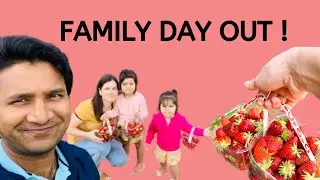 Post lockdown trip to Strawberry Farm/ Multicultural Family