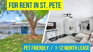 St. Petersburg FL Rental Home | 3BR/2BA Pet-Friendly in Greater Pinellas Point