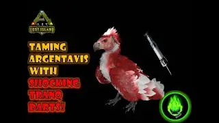 ARK - HOW TO TAME AN ARGENT USING SHOCKING TRANQ DARTS!