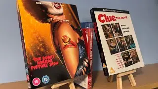 Rocky Horror Picture Show 50th & Clue The Movie 40th 4K ultra HD + a bonus blu ray