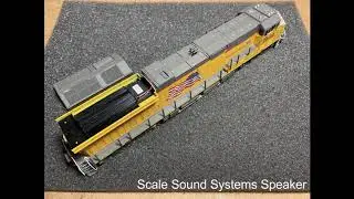 Intermountain ET44 GEVo DCC-Sound Speaker Upgrade Comparison by Scale Sound Systems