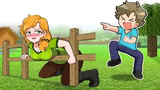 Steve Trolls Alex in Minecraft 😂😂 | Funny Animation