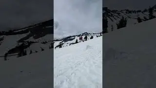 Shasta in the summer ☀️🎿#ski #skiing #snow #summerskiing