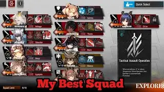 Arknights Ceobe's Fungimist - Tactical Assault Operative - My Best Squad! Done!