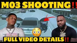 😳Mo3 FULL SHOOTING VIDEO‼️Yella Beezy Out On Bond👀Why MO3 Did He Get Out The Car⁉️