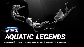 Aquatic Legends - Cinematic Hero Animation Pack | for iClone and ActorCore