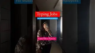 Typing Job yha karo | #shorts  #typing #dataentry #makemoneyonline2023 #earnonline