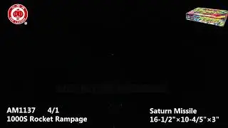 AM1137 1000 Shots Rocket Rampage