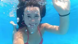 UNDERWATER SWIMMING HOLIDAY ON MY MIND