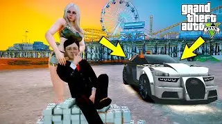 ÇILGIN ÇOCUK OYUNCAK BUGATTİ'Yİ GERÇEK BUGATTİ YAPIYOR!(KIZ AŞIK OLDU!) - GTA 5